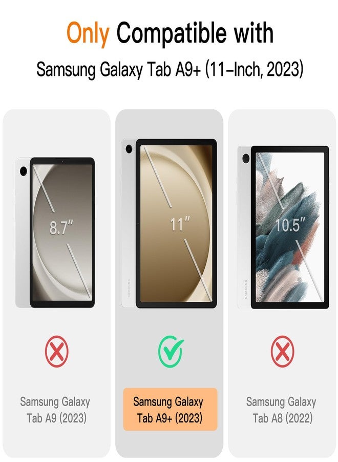 جي تيك جراب JETech لجهاز سامسونج جالاكسي تاب A9+ / A9 بلس 11 بوصة 2023، غطاء حماية رفيع قابل للطي مع حامل، عرض متعدد الزوايا، تشغيل/إيقاف تلقائي (أخضر) - Image 2